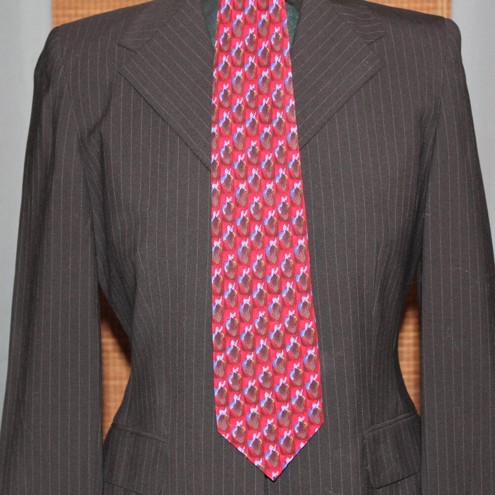 J. Garcia 100% silk Handsewn TIE "1996 Estate of Jerome J. Garcia" VTG